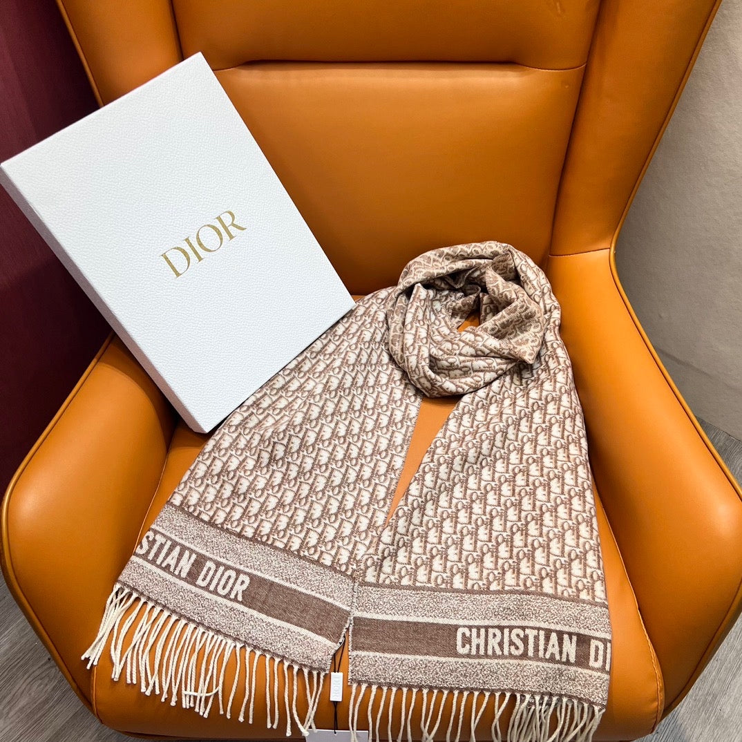 CD OBLIQUE SCARF