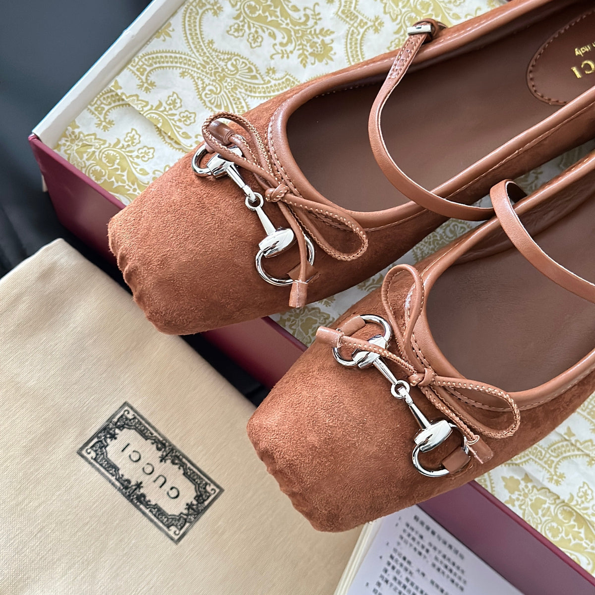 GG BALLET FLATS