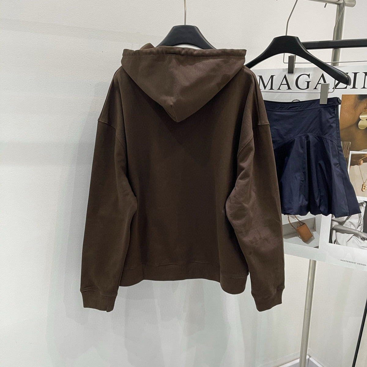 MIU M ZIP HOODIE