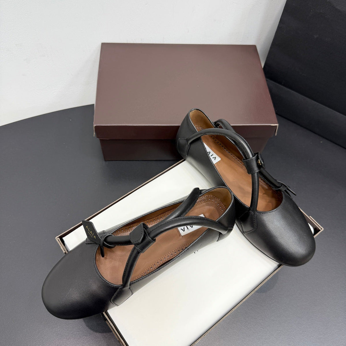 ALAIA BALLET FLATS