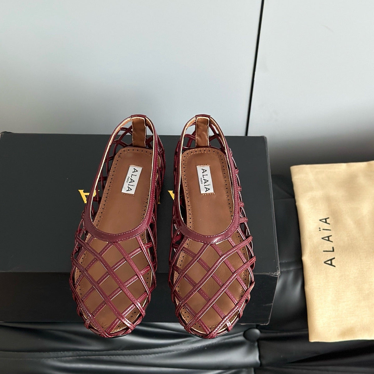 ALAIA BALLET FLATS
