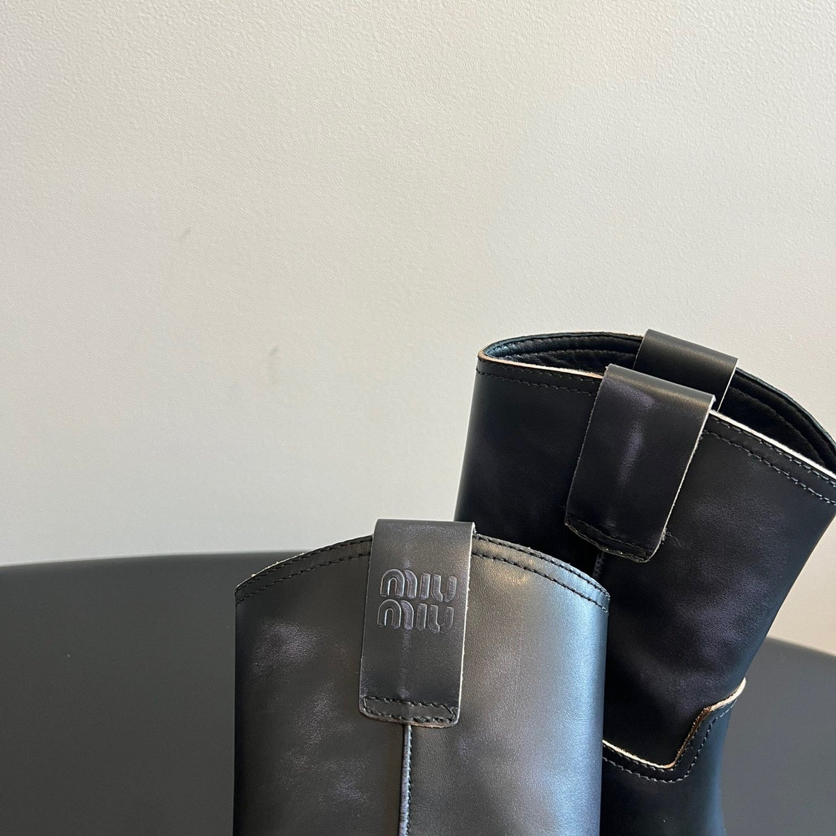 MIU M BOOTS