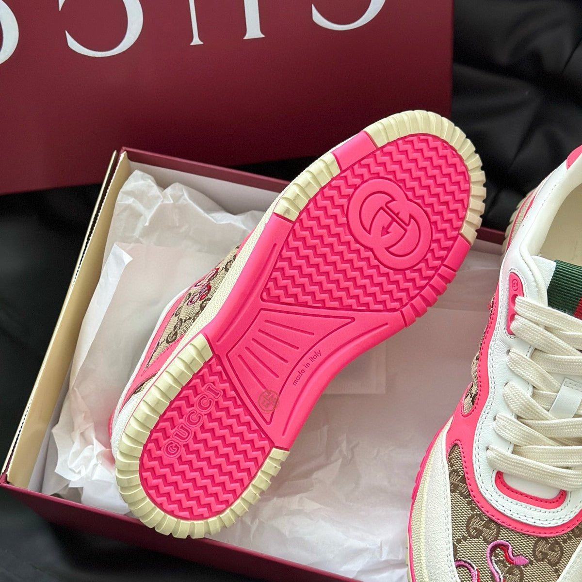 GG RE WEB SNEAKER