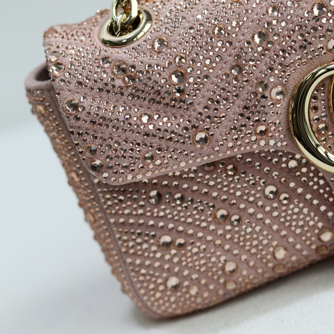 GG MARMONT CRYSTALS SMALL BAG
