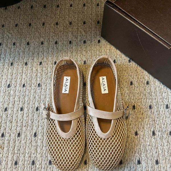 ALAIA BALLET FLATS