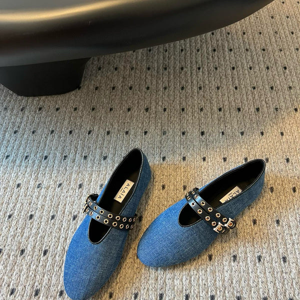 ALAIA BALLET FLATS