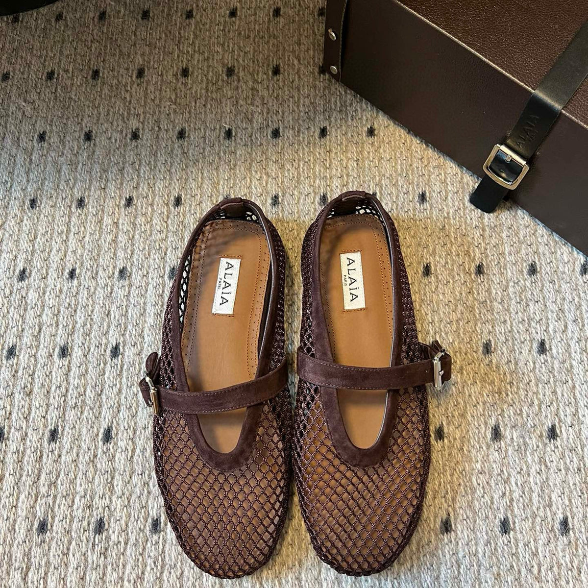 ALAIA BALLET FLATS