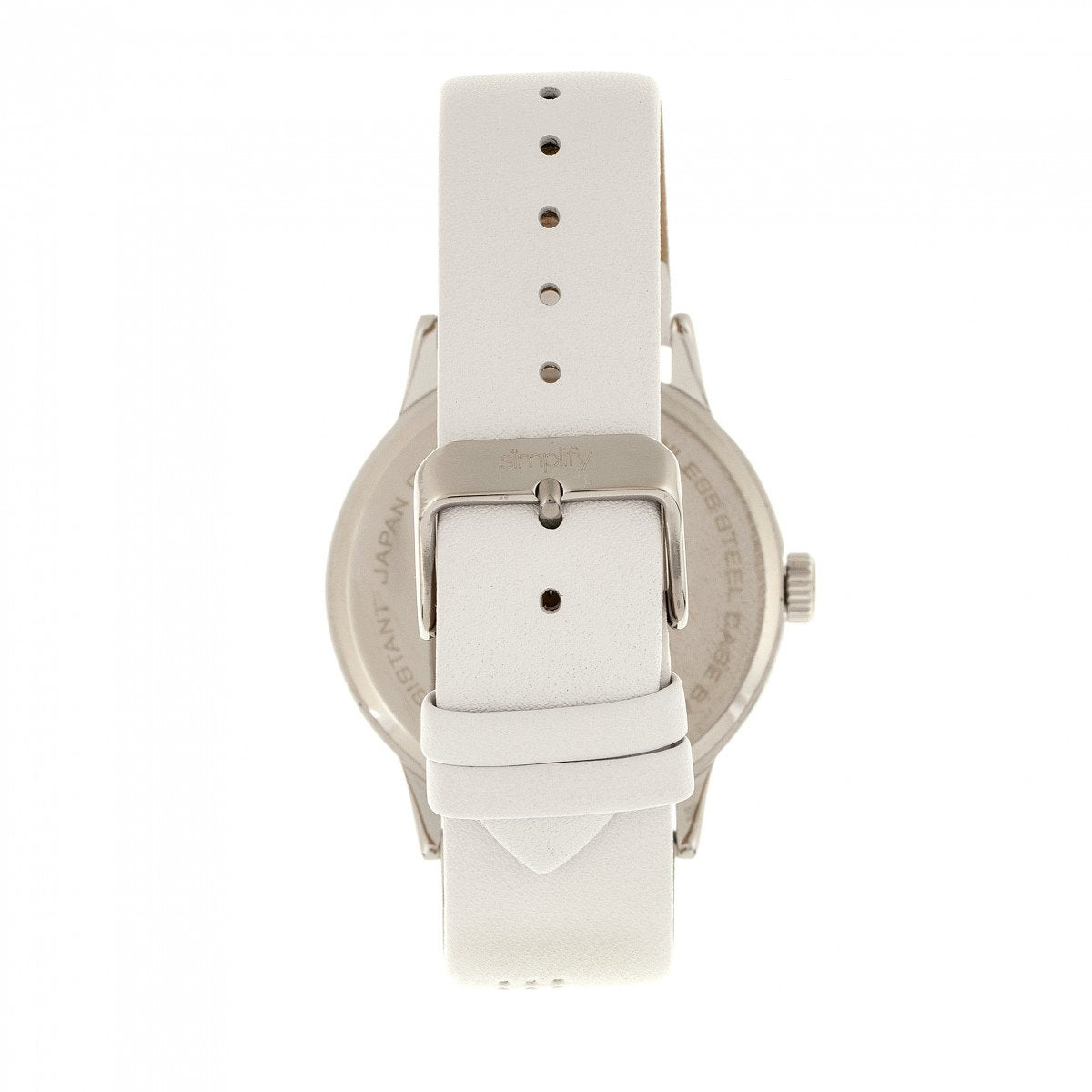 Simplify The 5700 Leather-Band Watch