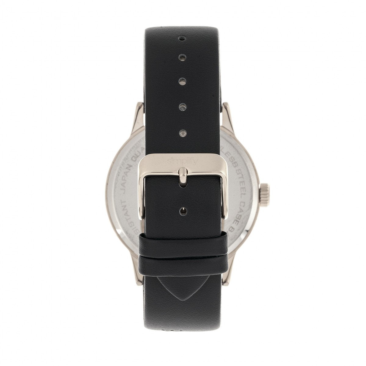 Simplify The 5700 Leather-Band Watch