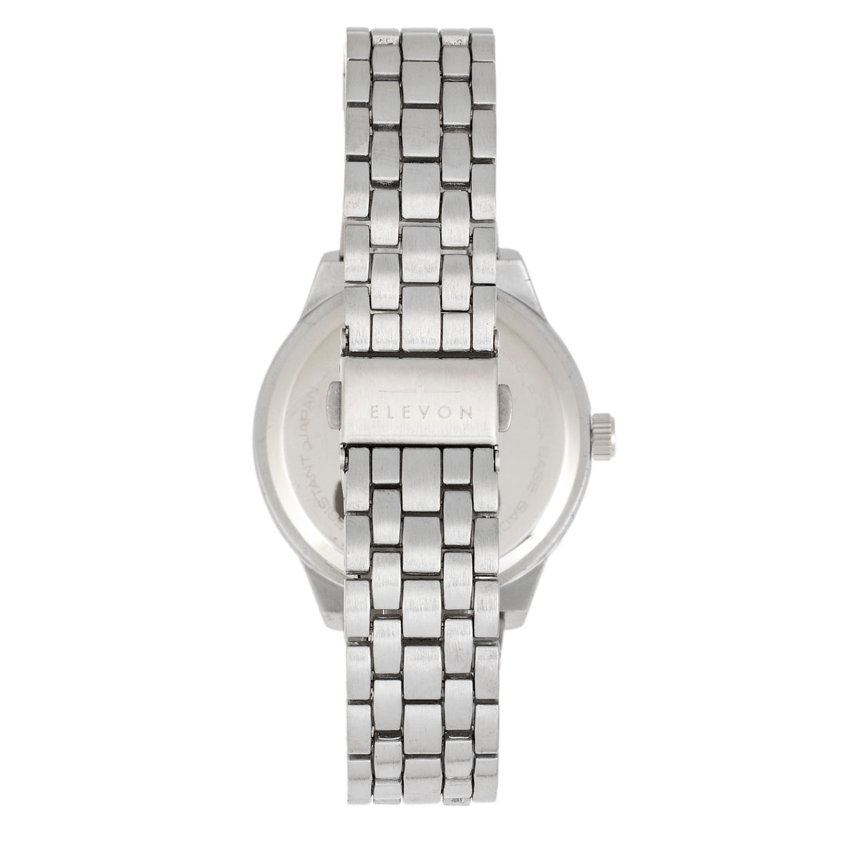 Elevon Atlantic Bracelet Watch w/Date - Silver/Blue