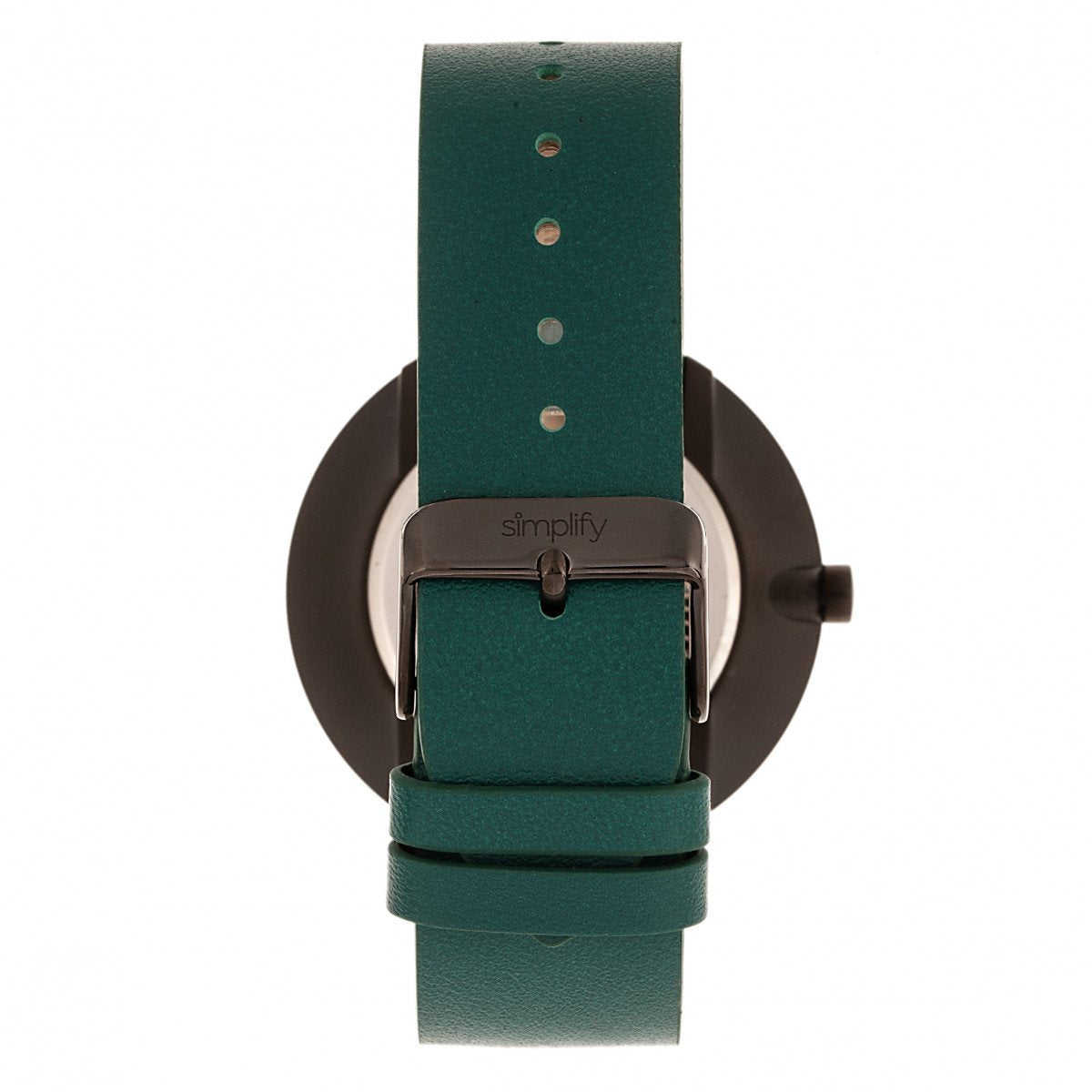 Simplify The 3000 Leather-Band Watch