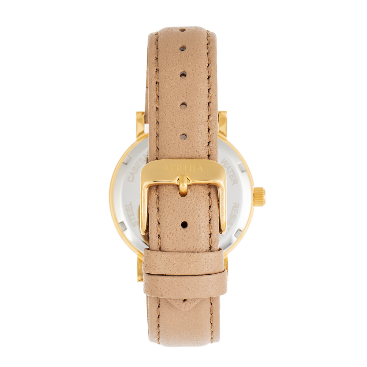 Bertha Lydia Leather-Band Watch