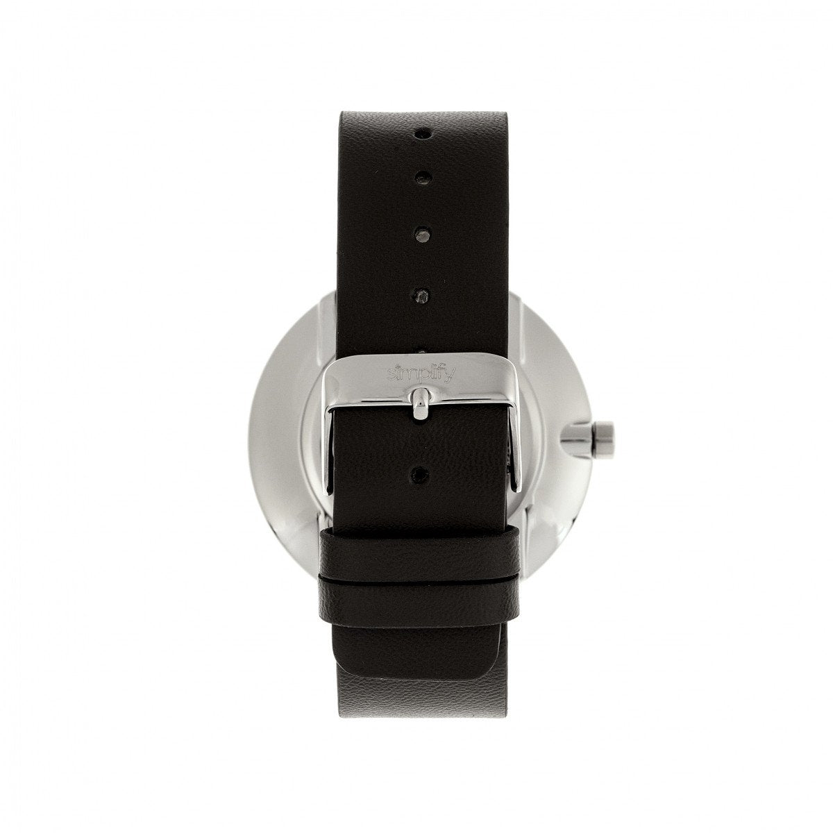 Simplify The 4500 Leather-Band Watch