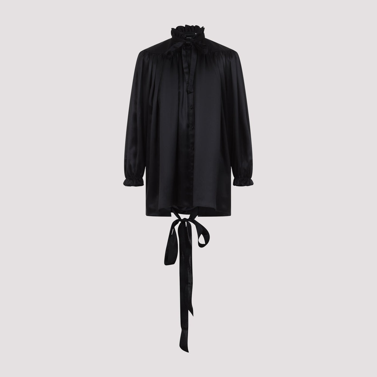BALENCIAGA Silk Shirt for Women - Spring/Summer 2025