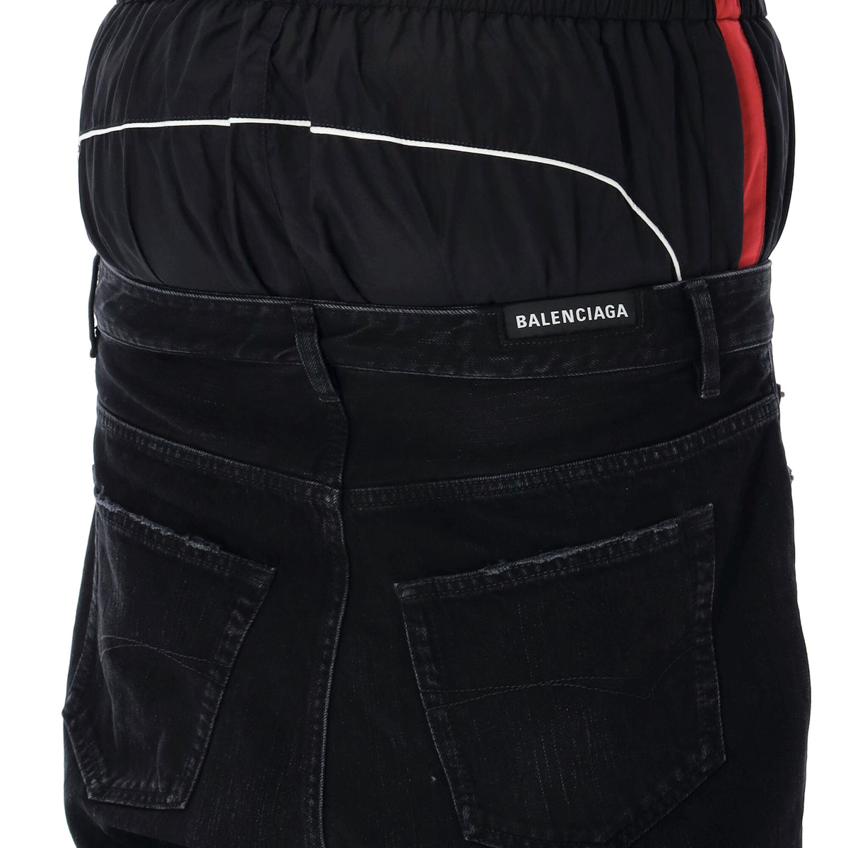 BALENCIAGA Layered Jeans - Size S