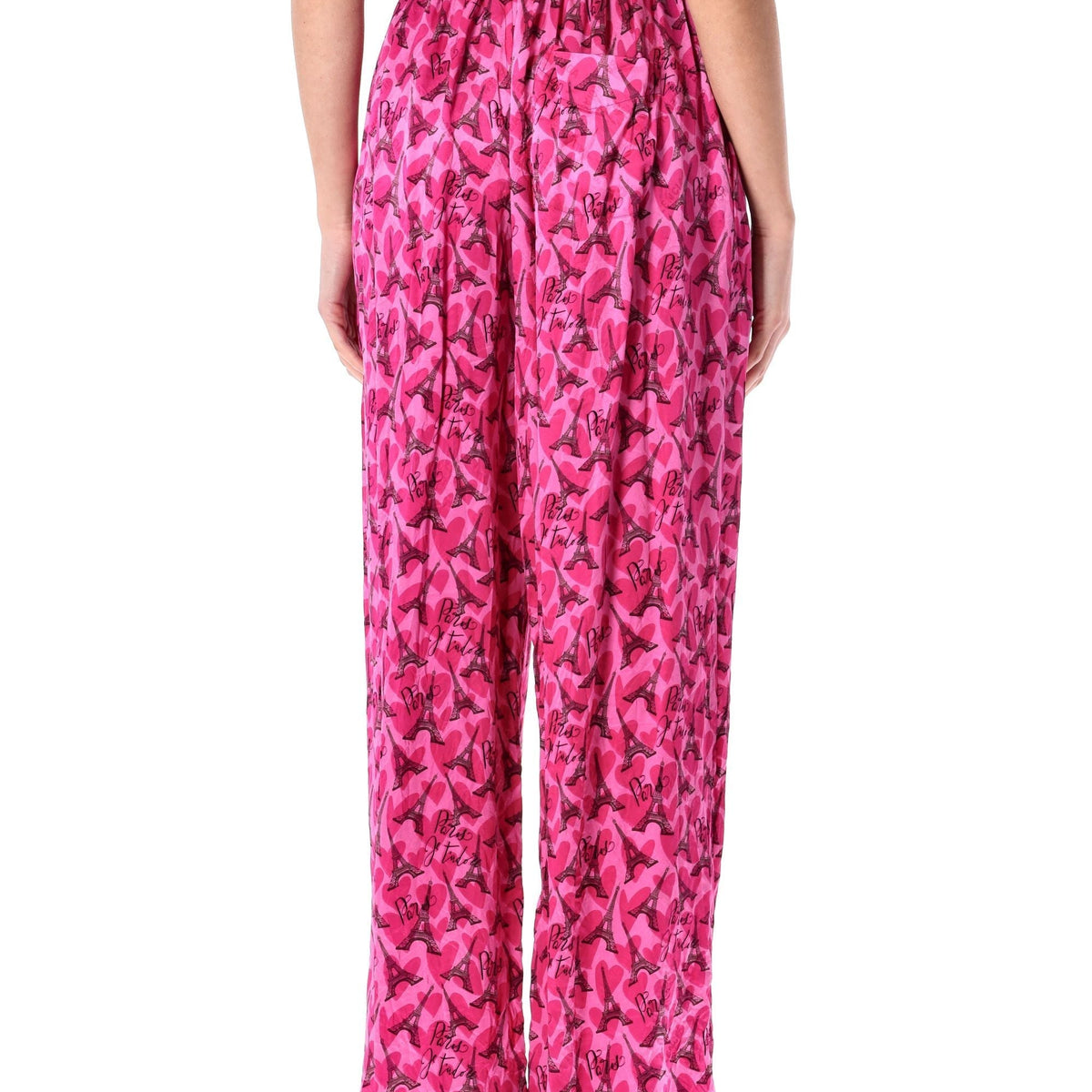 BALENCIAGA Luxurious Silk Satin Pyjama Pants - Size 36