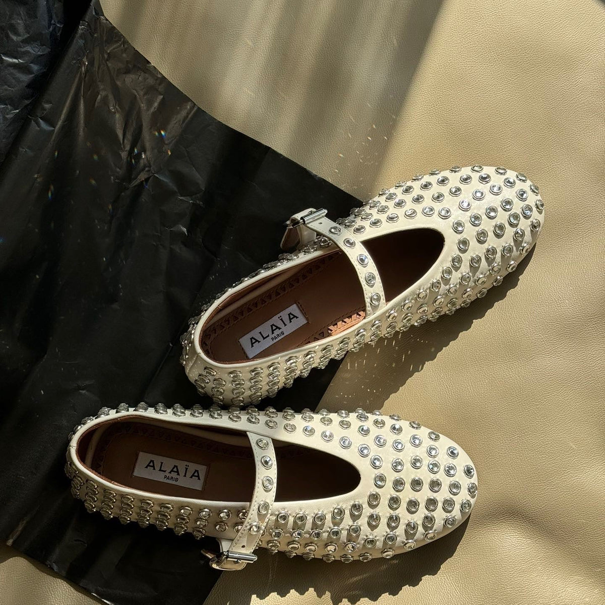 ALAIA BALLET FLATS