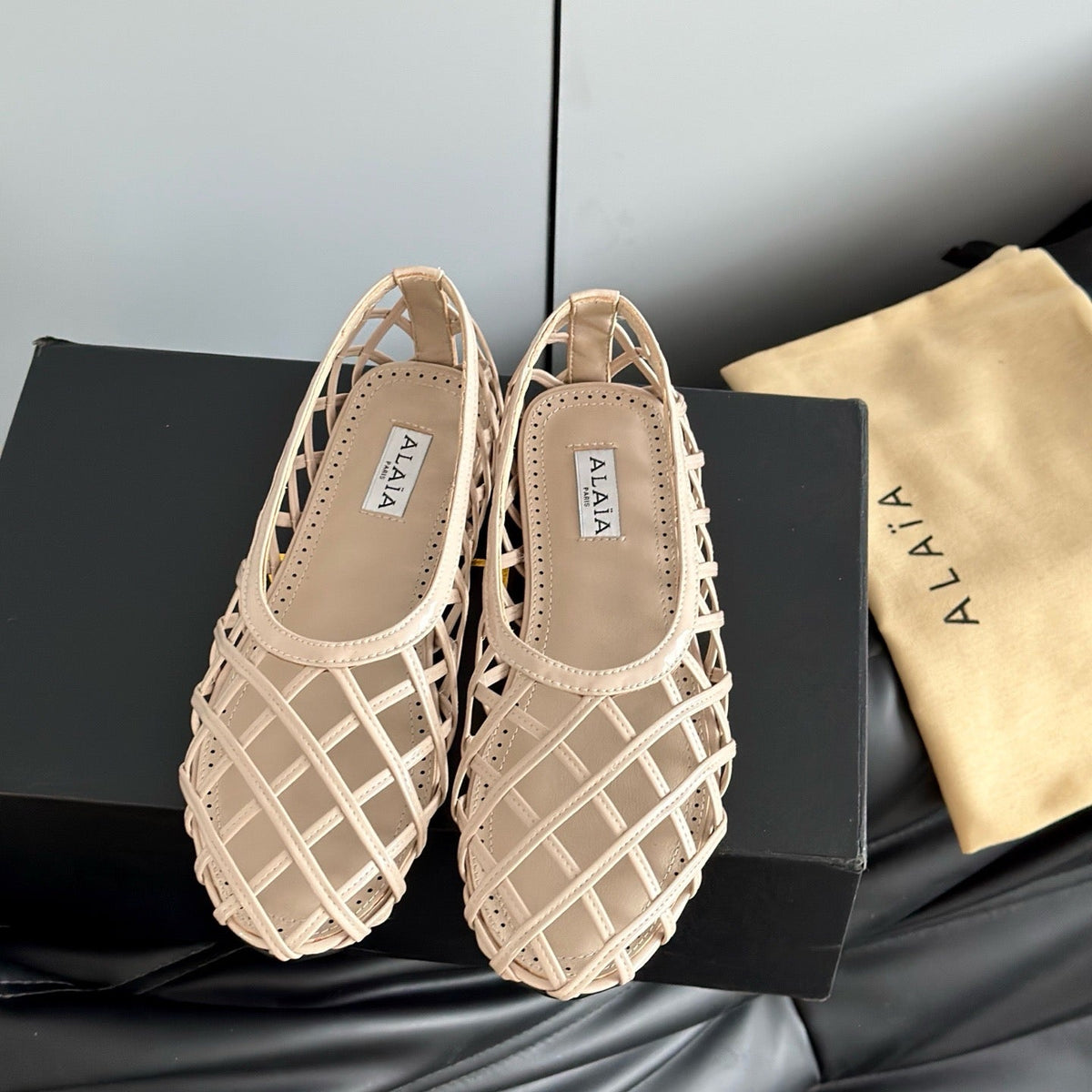 ALAIA BALLET FLATS