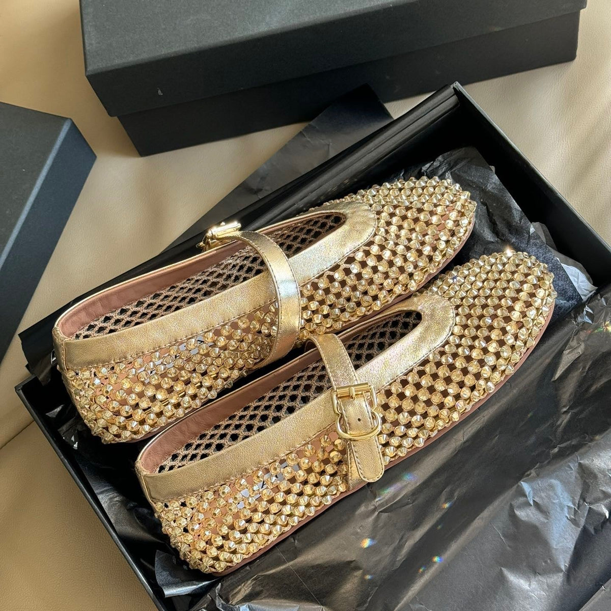 ALAIA BALLET FLATS