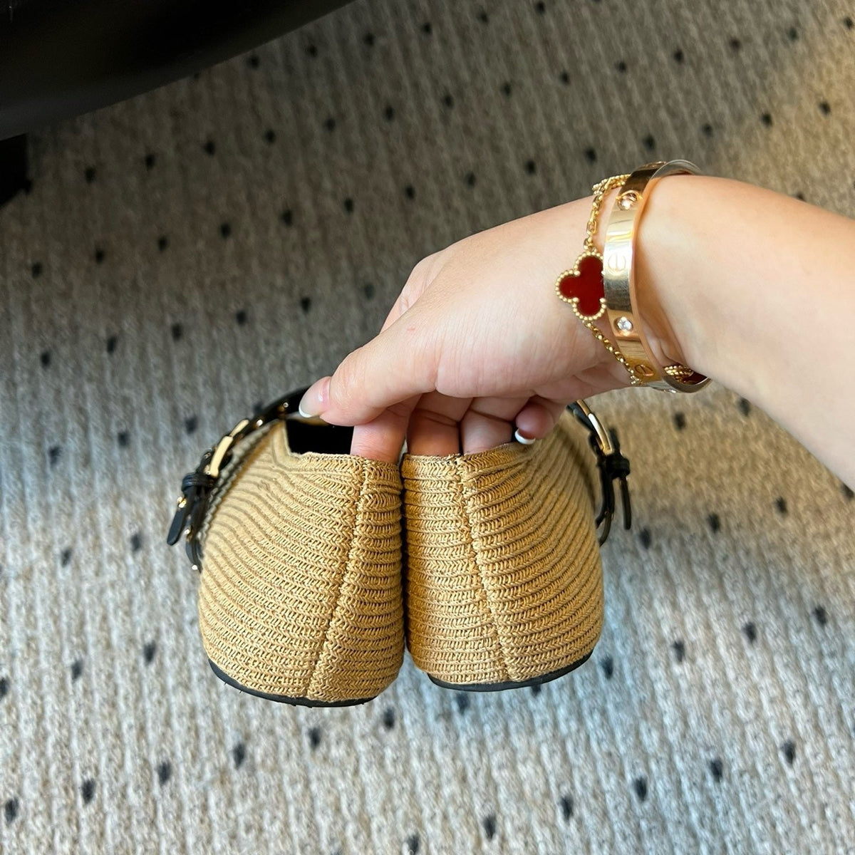 ALAIA BALLET FLATS