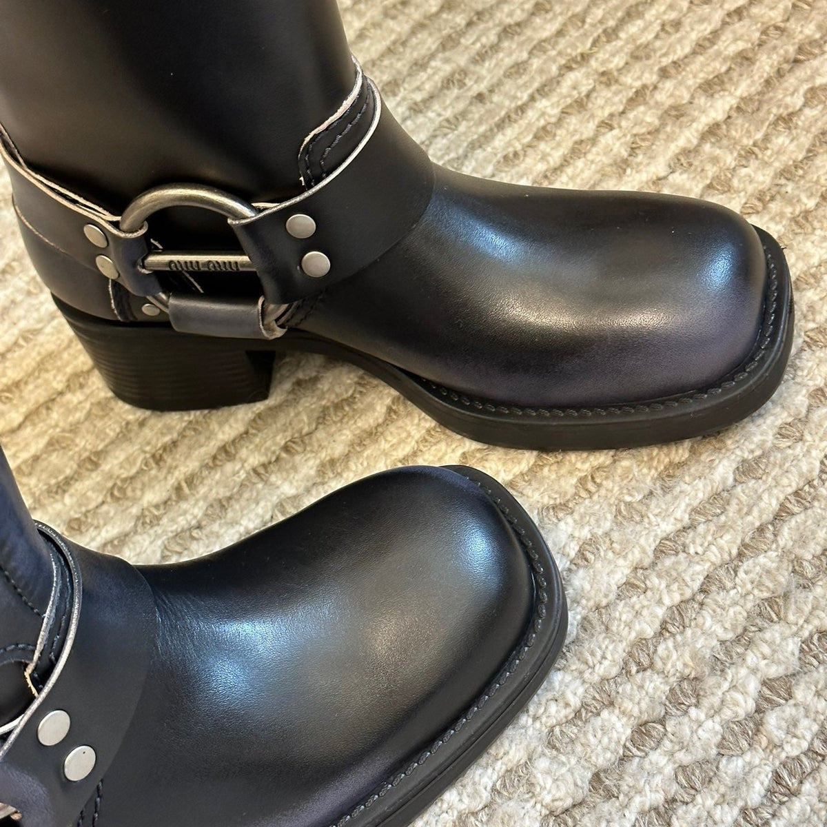 MIU M BOOTS