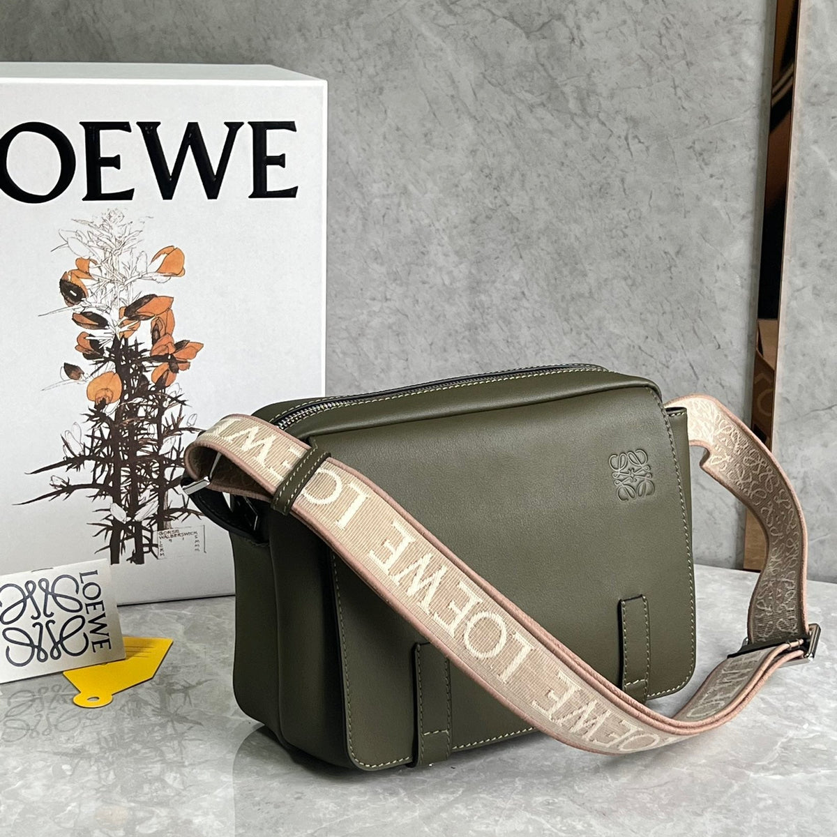LOEW XS MILITARY MESSENGER BAG