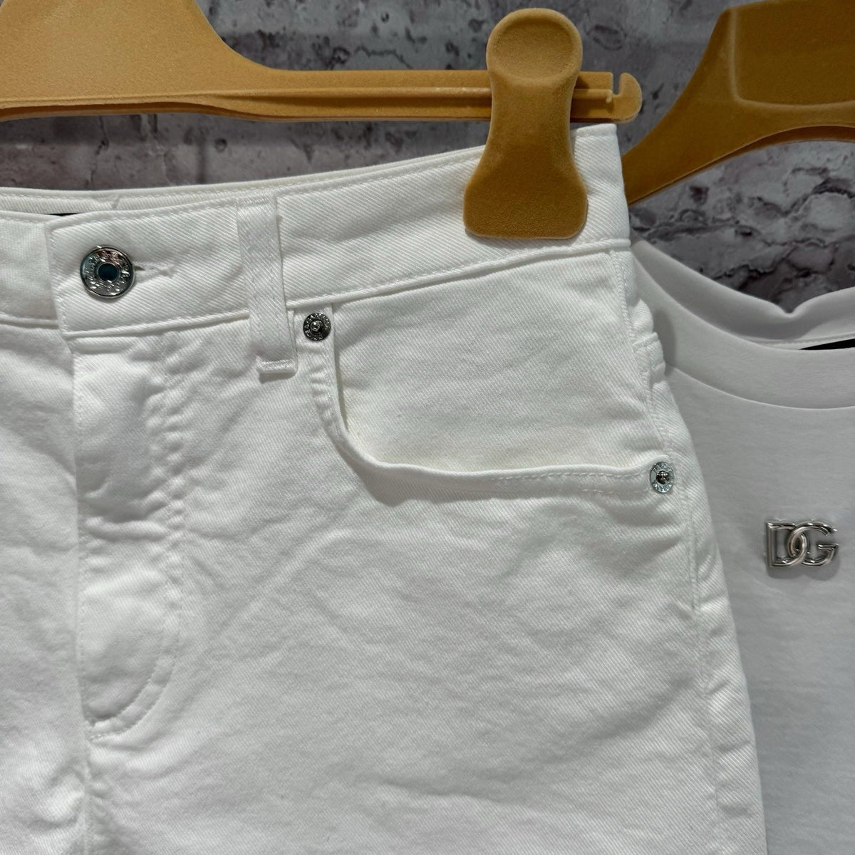 D&G DENIM SHORTS