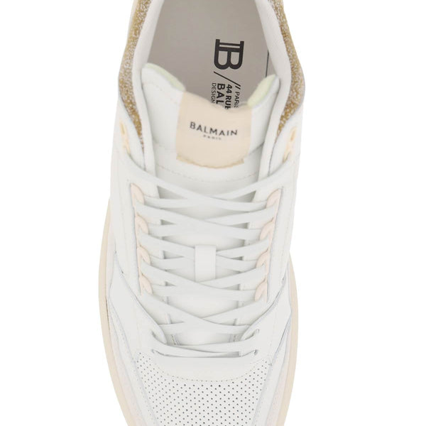 'B COURT' MID TOP SNEAKERS