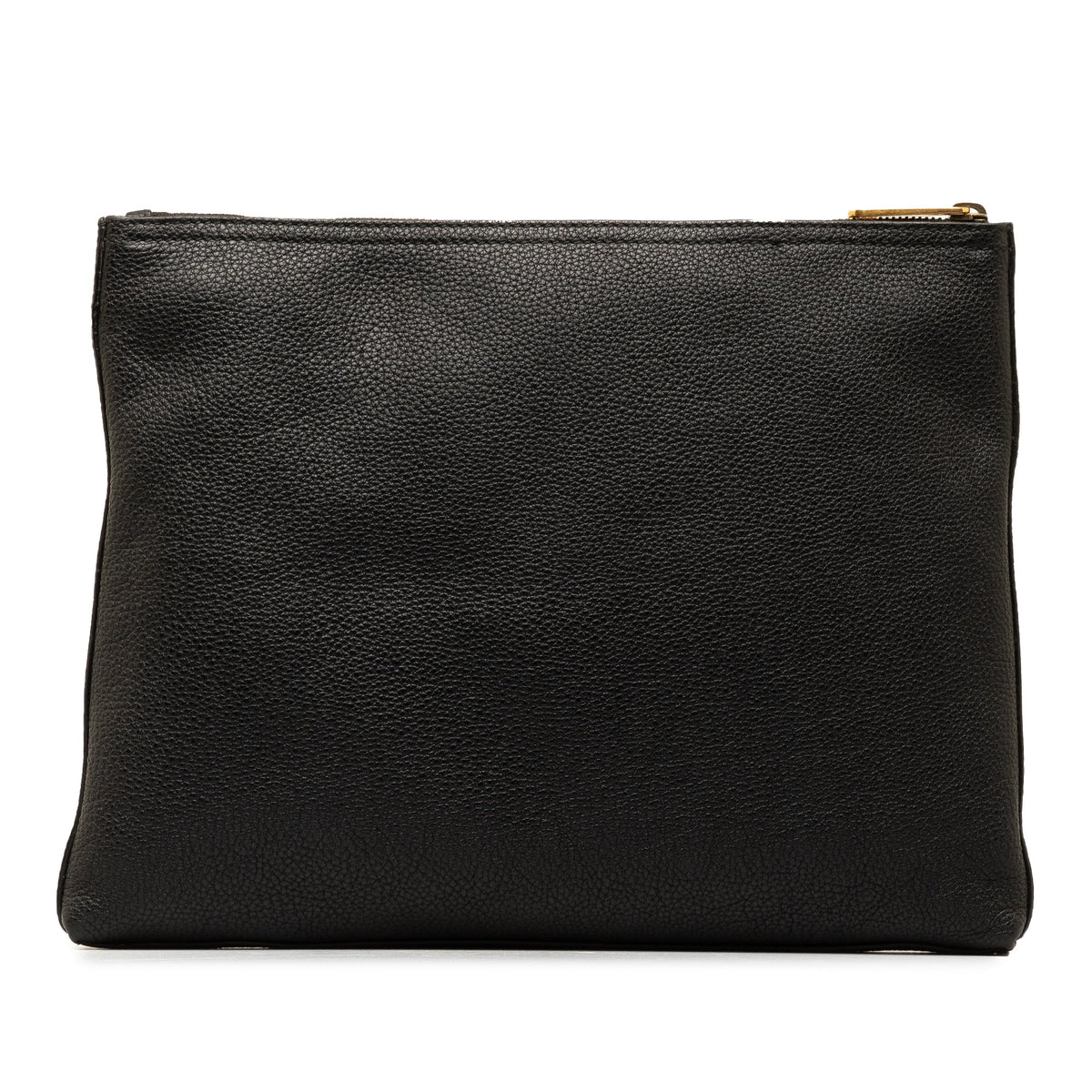 GUCCILeather  Logo Clutch Bag