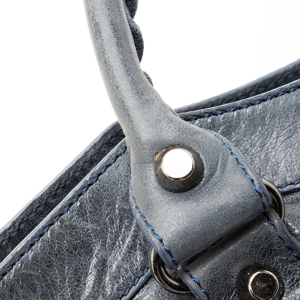 Balenciaga Agneau Arena Classic First Satchel (SHF-23197)
