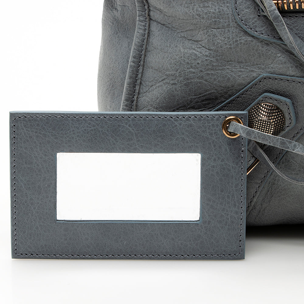 Balenciaga Agneau Giant 12 City Satchel (SHF-19492)