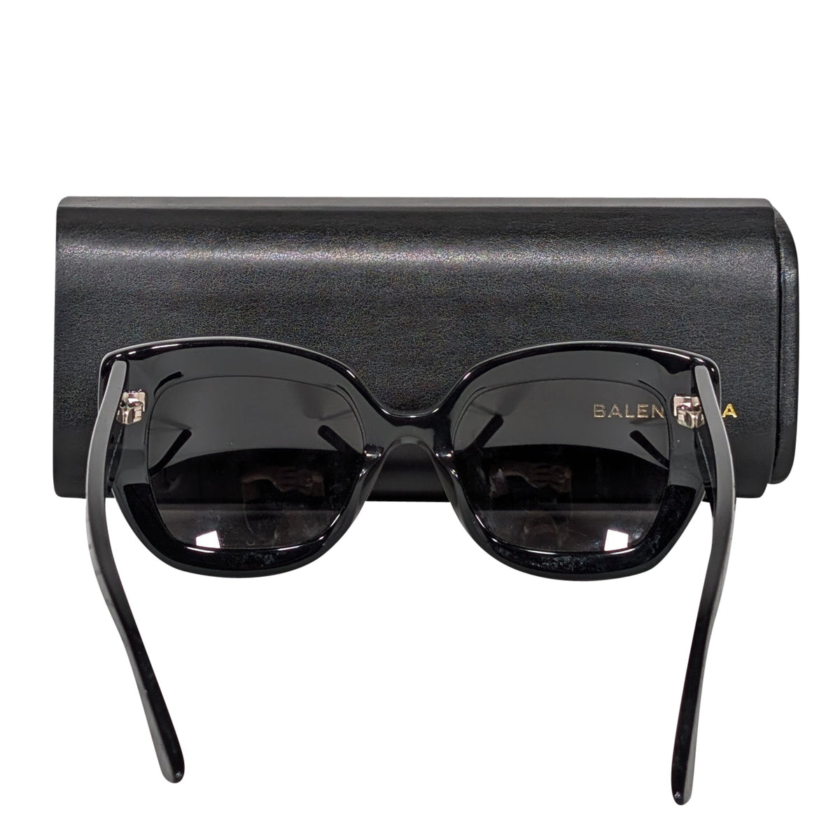 balenciaga - Black Logo Lens Sunglasses