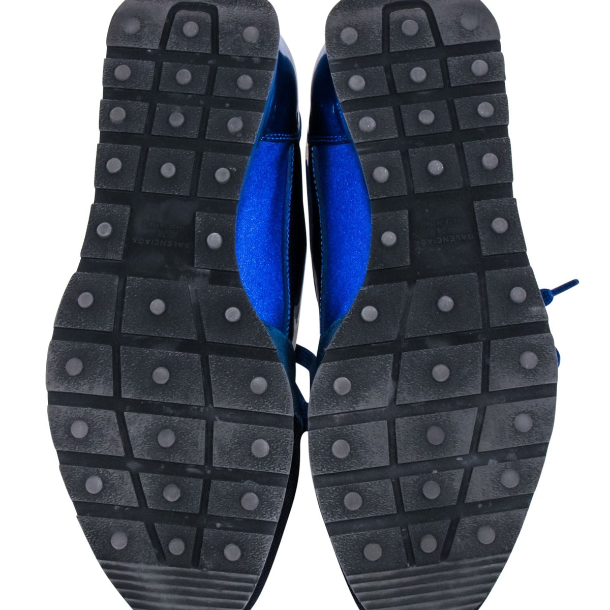 balenciaga - Blue Lace Up Sneakers Sz 8