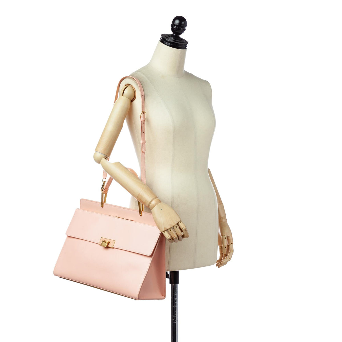 Balenciaga Le Dix Cartable Leather Satchel (SHG-23865)