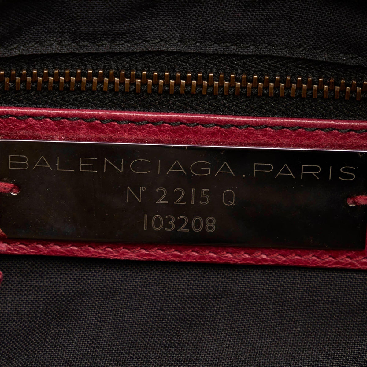 Balenciaga Motocross Classic First Leather Satchel (SHG-22045)