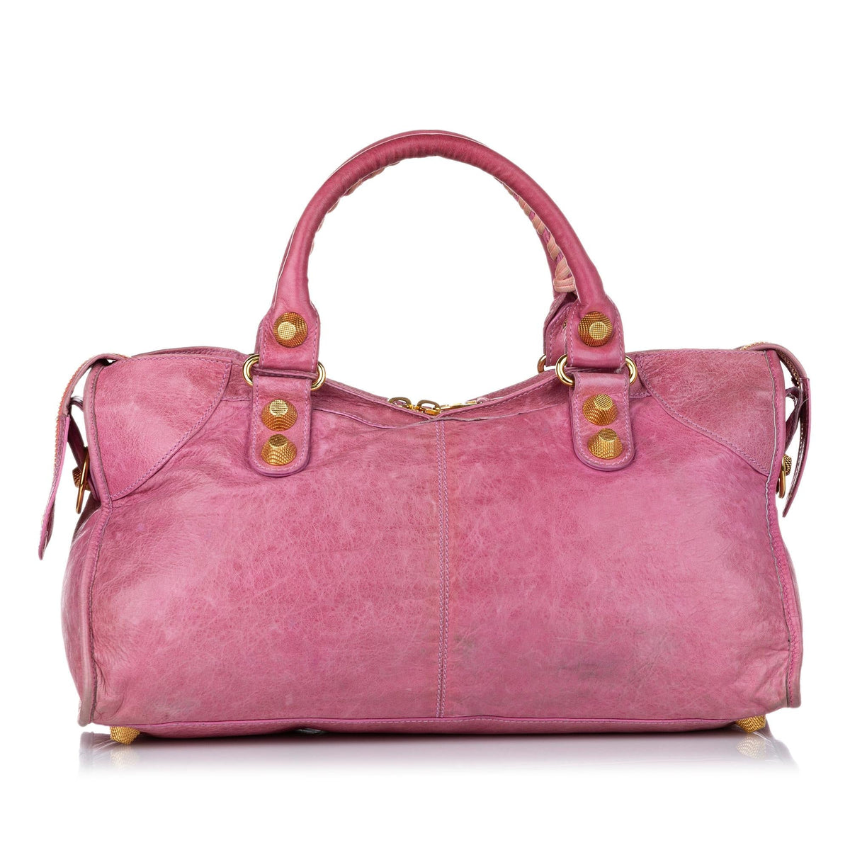Balenciaga Motocross Part Time Giant 21 Leather Satchel (SHG-28722)