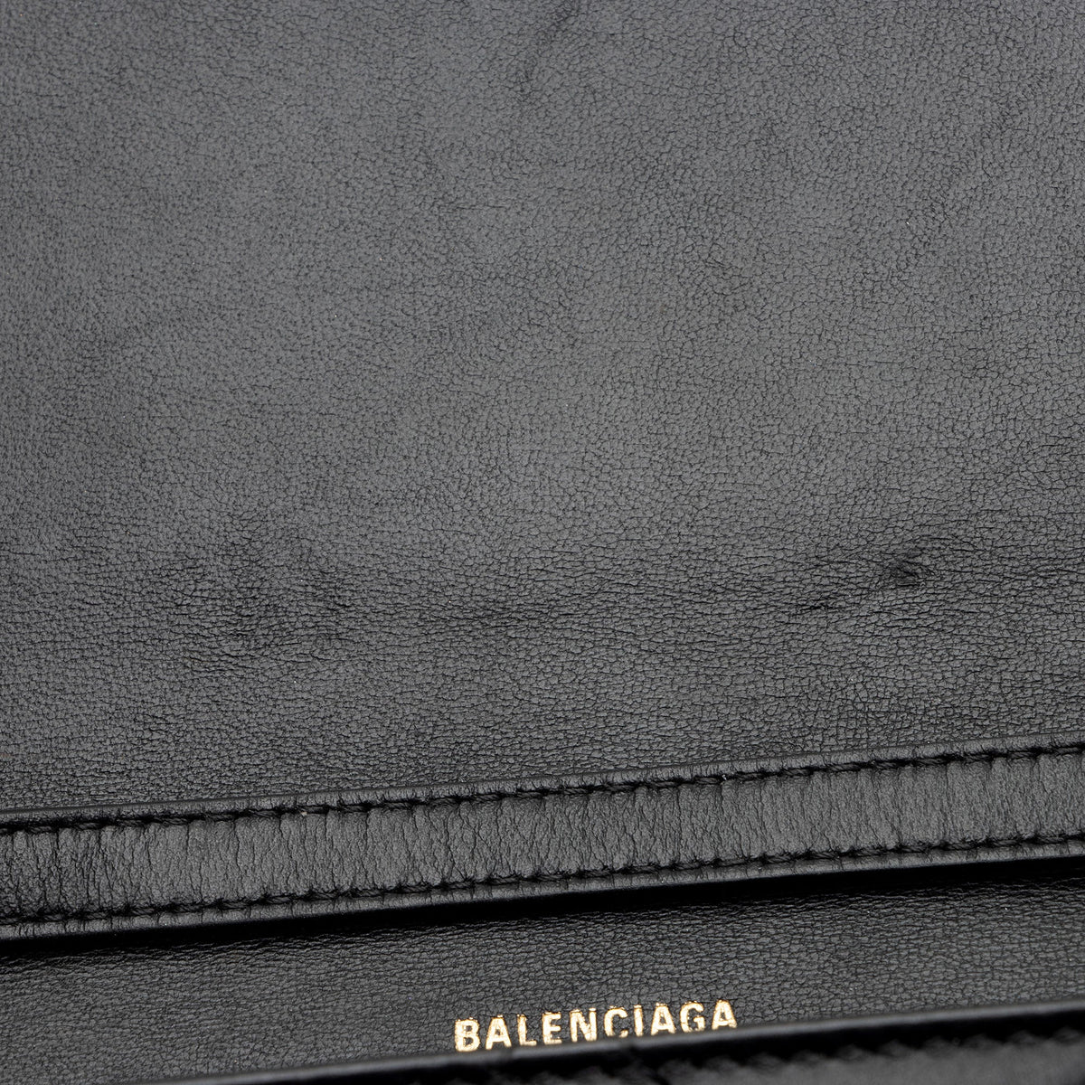 Balenciaga Quilted Calfskin B Phone Holder Crossbody Bag (SHF-wF8OTg)