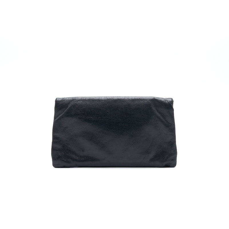 balenciaga Clutch Black GHW