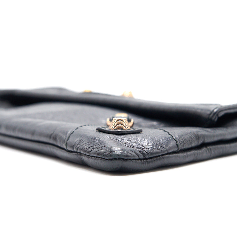 balenciaga Clutch Black GHW