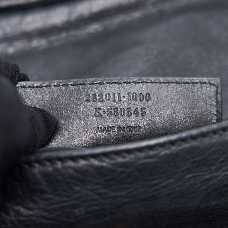 balenciaga Clutch Black GHW