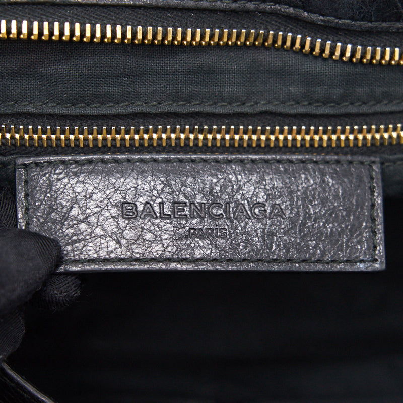balenciaga Giant City Bag BLACK GHW