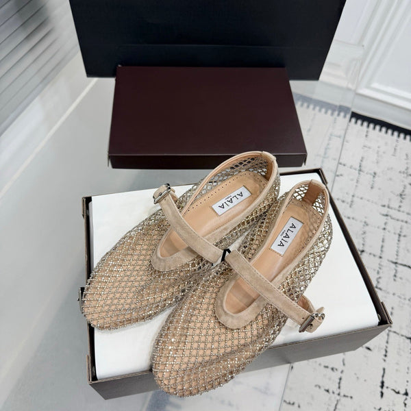 ALAIA BALLET FLATS