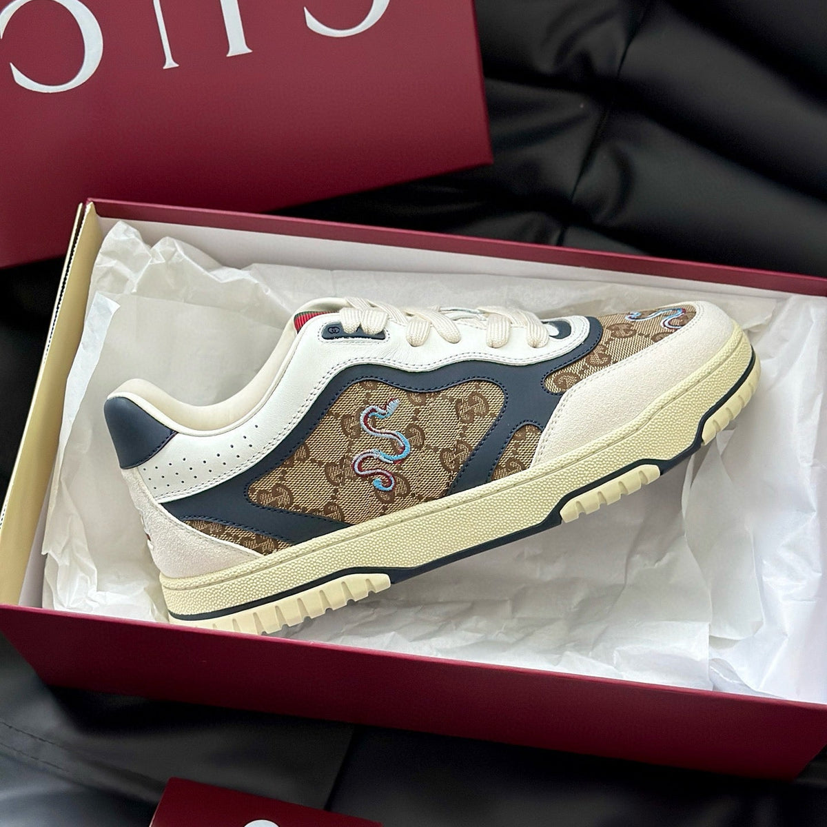 GG RE WEB SNEAKER