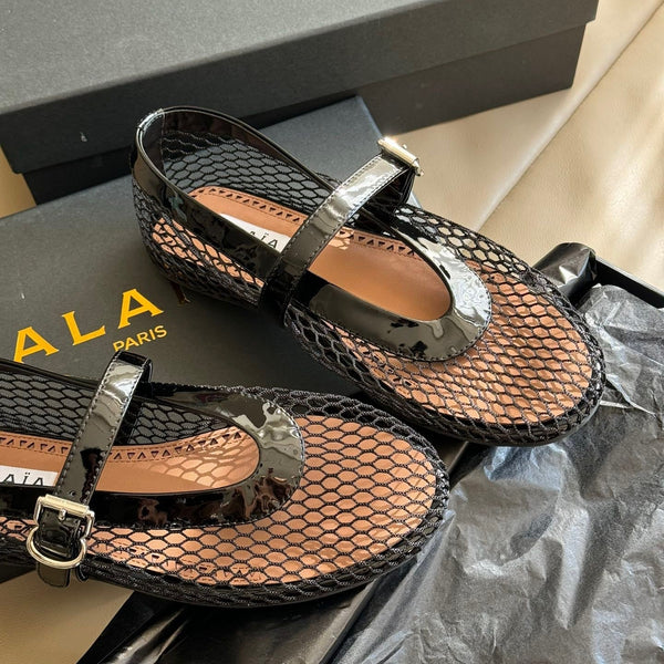 ALAIA BALLET FLATS