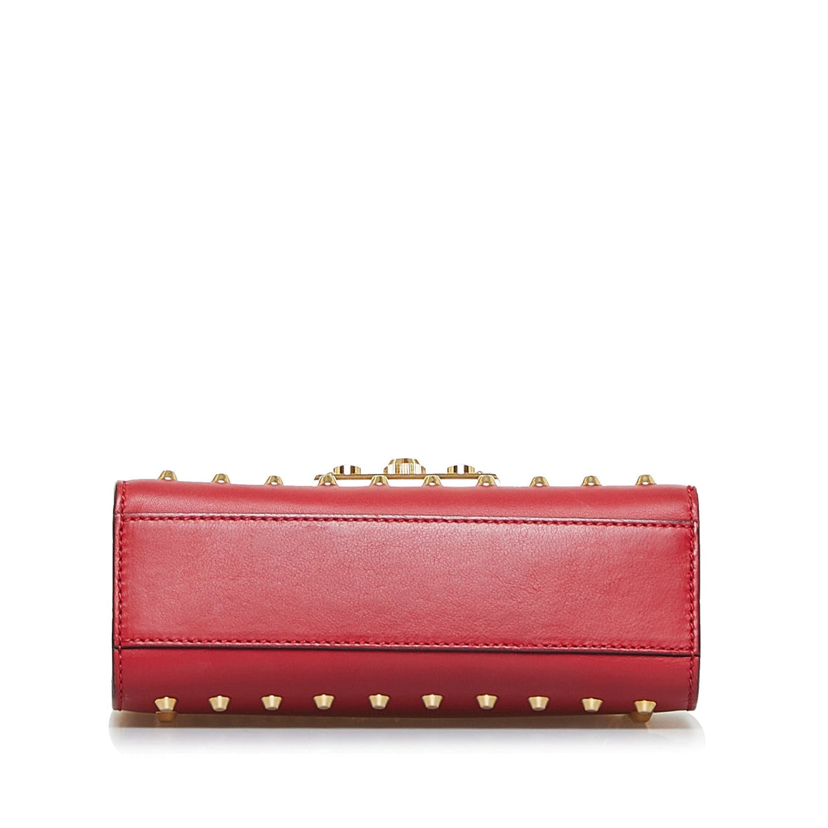 GUCCI Pearl Studded Padlock Shoulder Bag