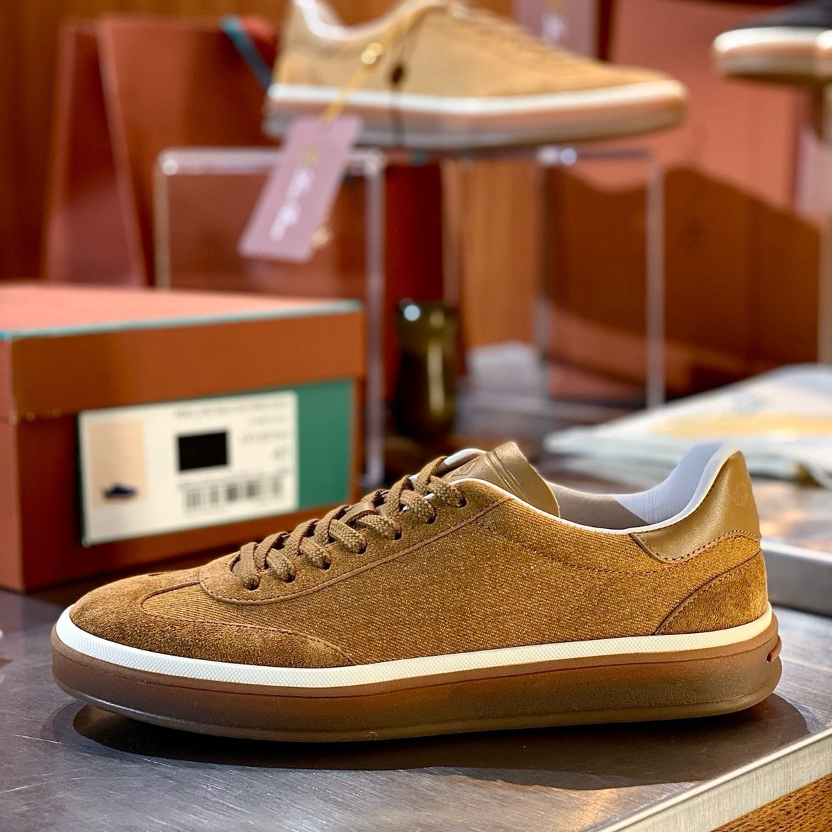 LORO P TENNIS WALK TRAINERS