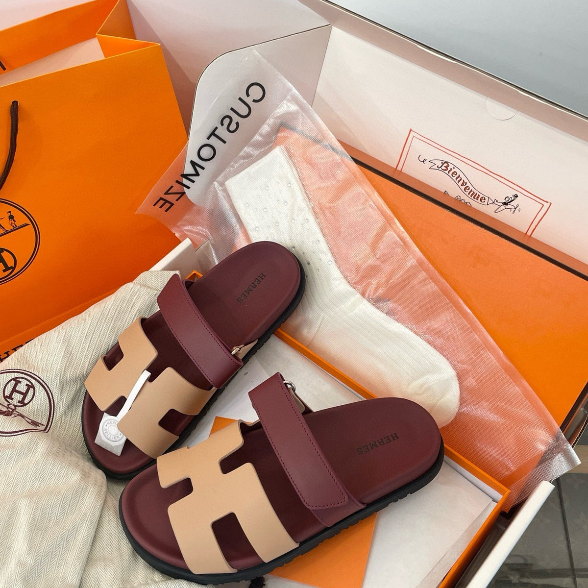 HERM CHYPRE SANDALS