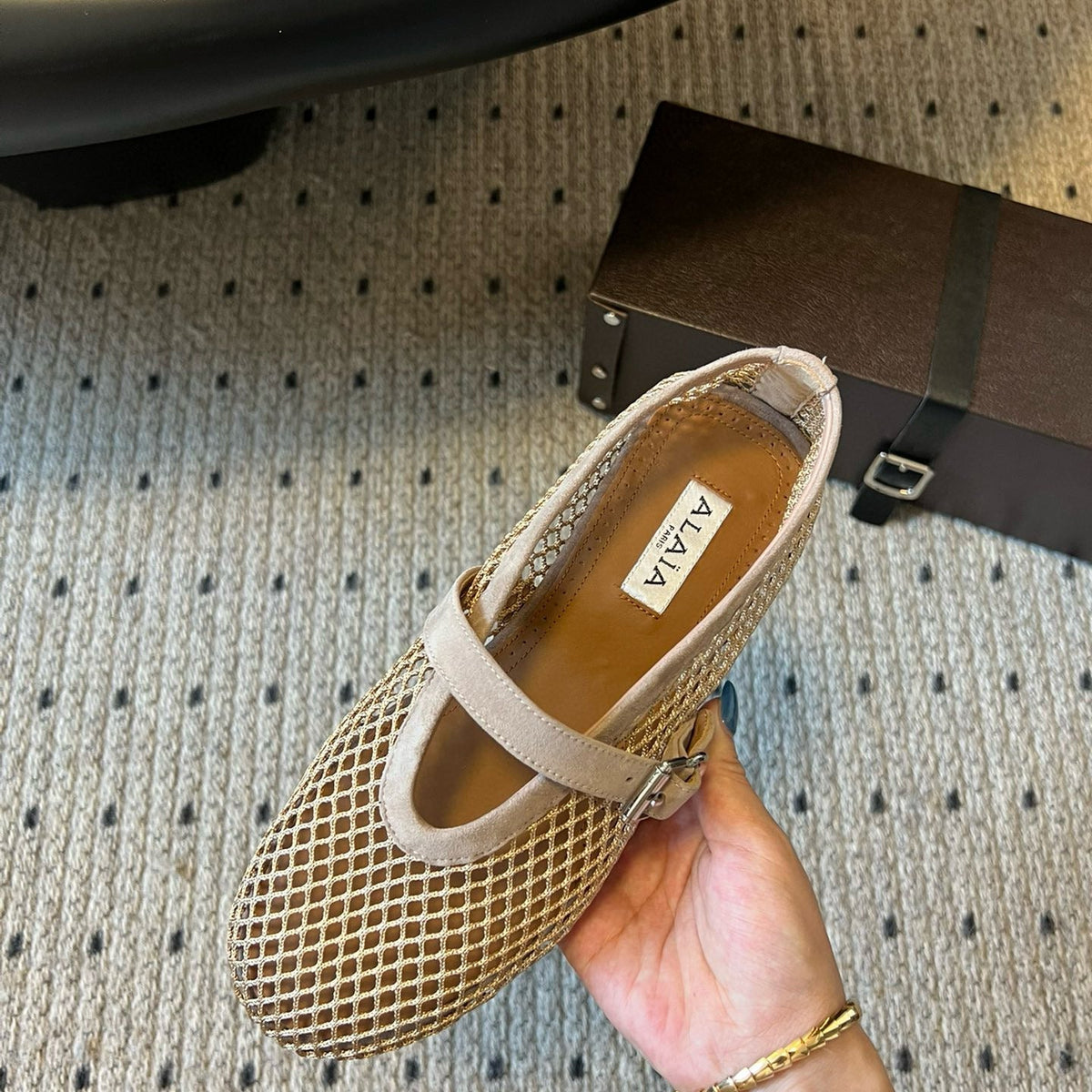 ALAIA BALLET FLATS