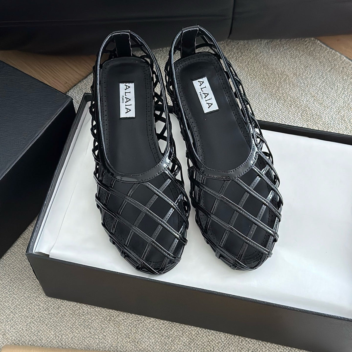 ALAIA BALLET FLATS