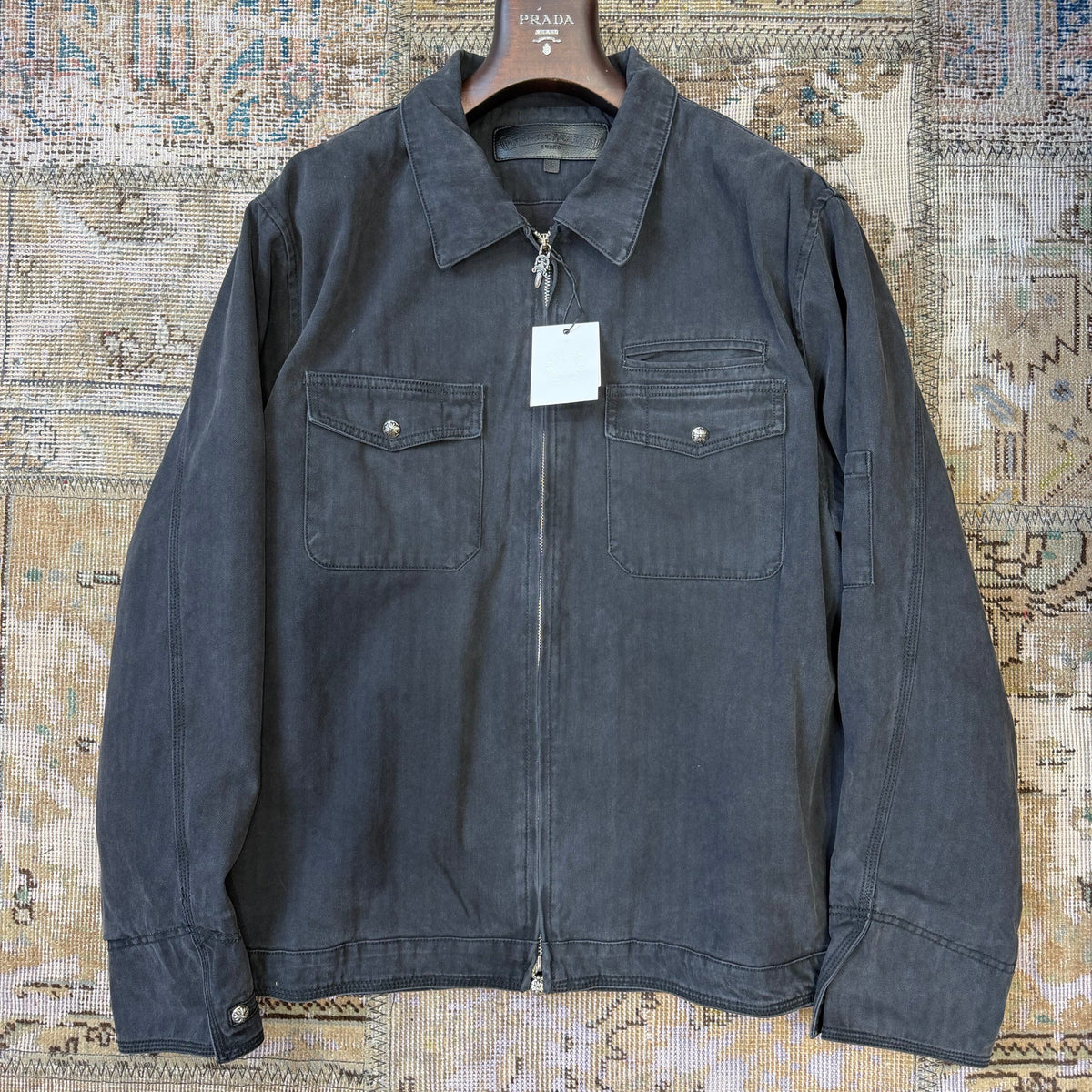 CHROME H DENIM JACKET